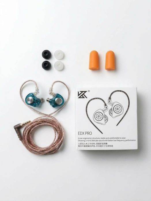 Mi band 6, KZ EDX Pro (синий)
