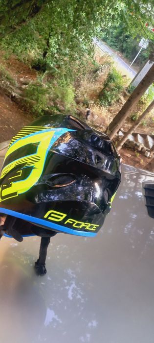 Супер намалена !!! Каска downhill DH FORCE TIGER L жълта