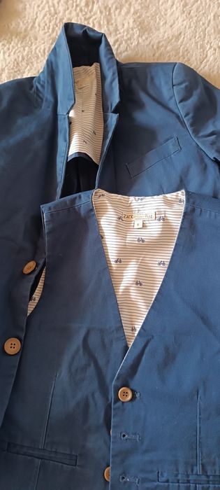 Комплект официално сако с елек, за момчета 8год