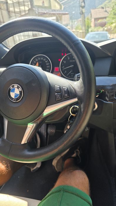 BMW E60/61 *НОВ* Спорт Волан с Подгрев Следене на Ленти Запазен
