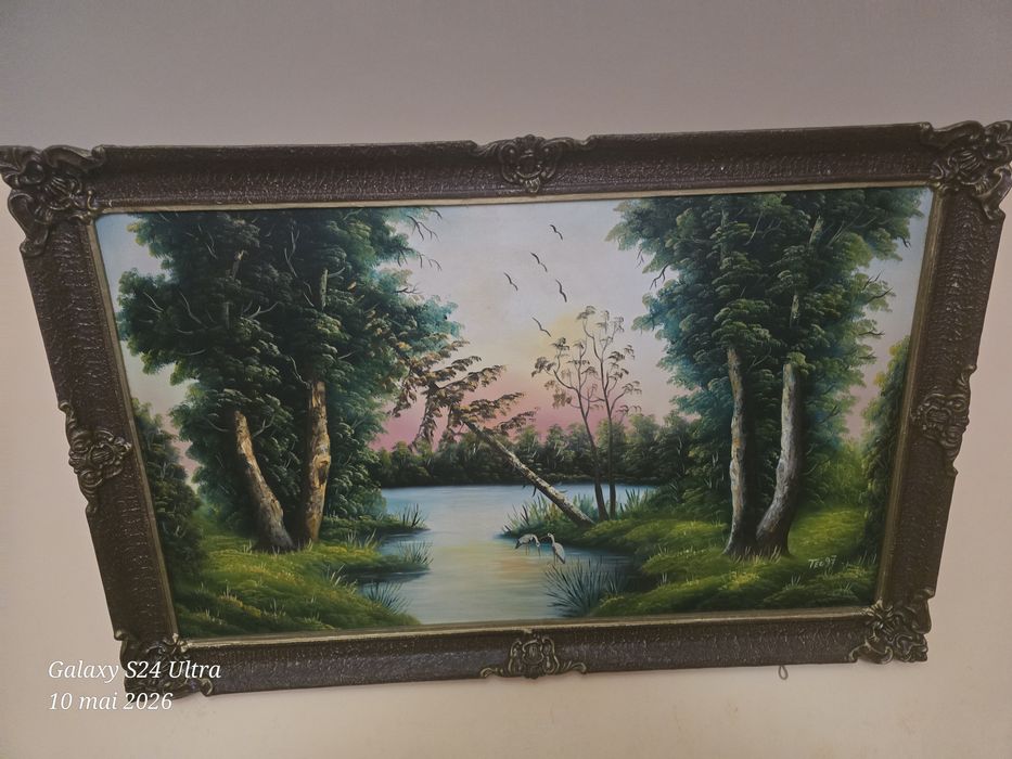 Tablou ulei panza 200lei