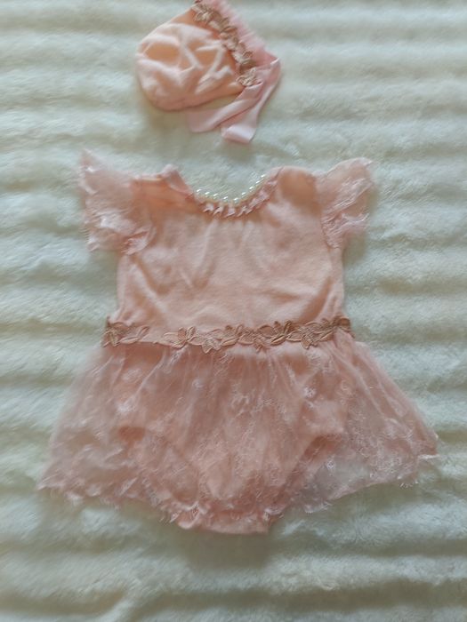 Нарядное Платье-боди рост 74 -80