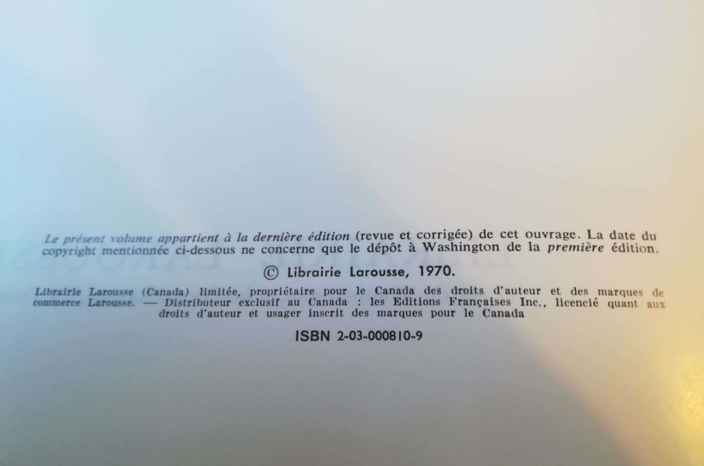 Vand dictionar Larousse TROIS VOLUMES en couleurs