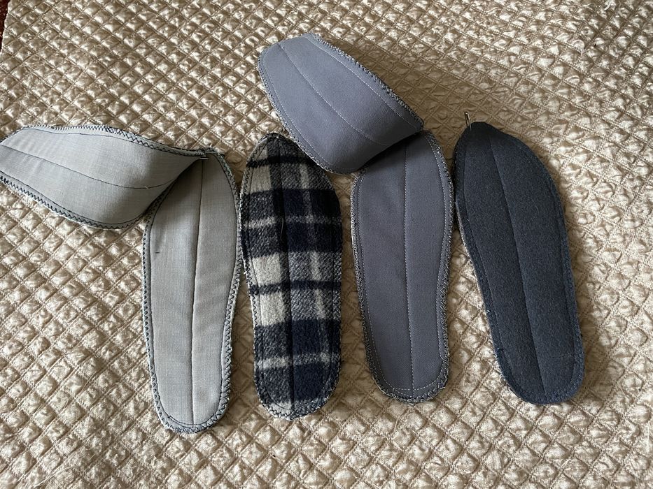 Стельки для обуви из драпа.