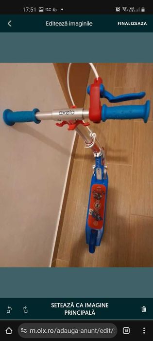 Trotineta Oxelo Play 5 Decathlon