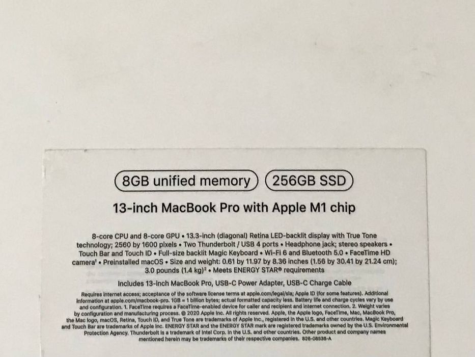  MacBook Pro M1 2020