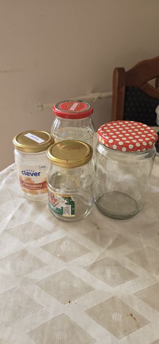 Стъклени Буркани Различни Размери