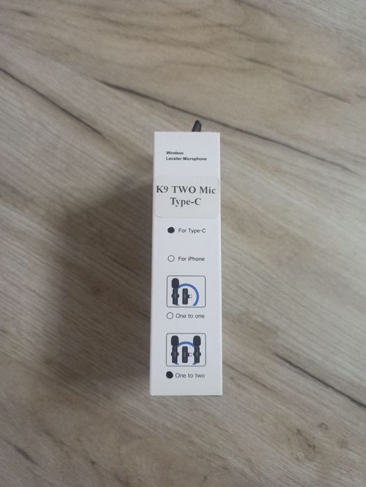 Беспроводная двойная петличка (Type-C). Новый.