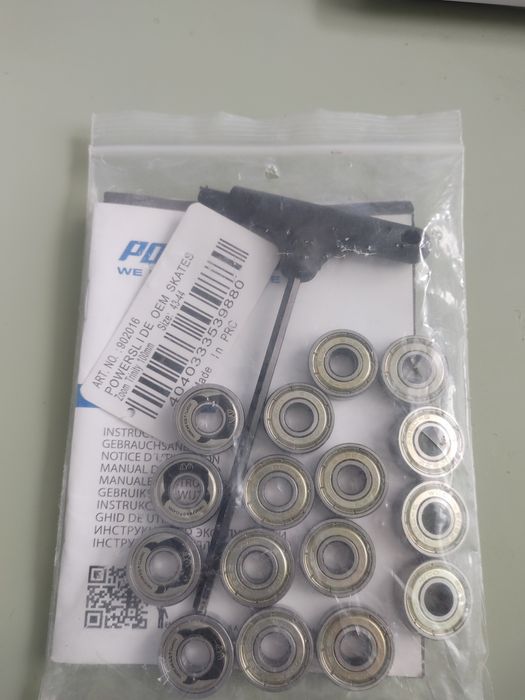 Role Powerslide Zoom 100 mãrime 43-44 + rucsac Powerslide