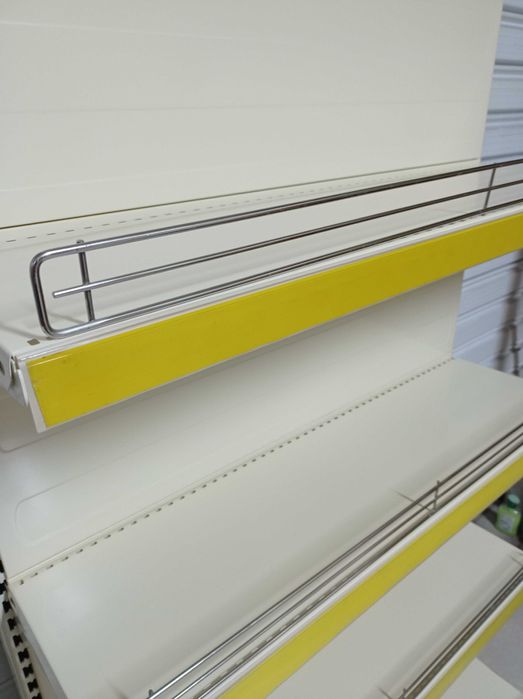 Ограничител за метален рафт /хромиран/ с дължина 1,00м