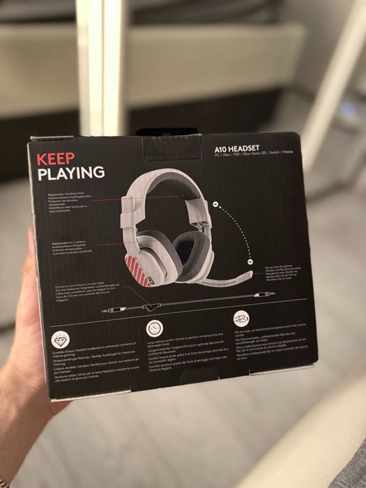 Caști de gaming Logitech A10 astro     *Noi Sigilate*!