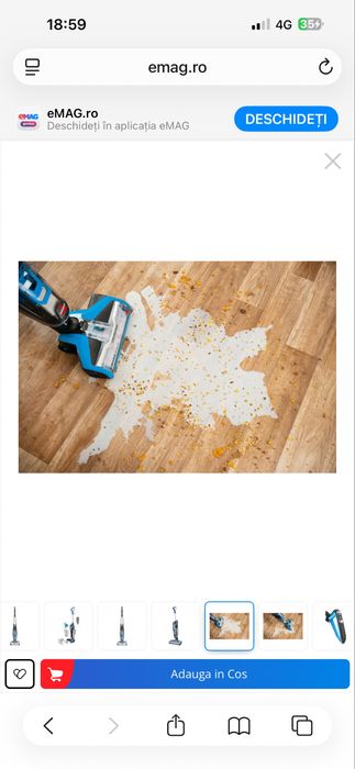 Aparat de curatare umeda multifunctional, Bissell, 560 W