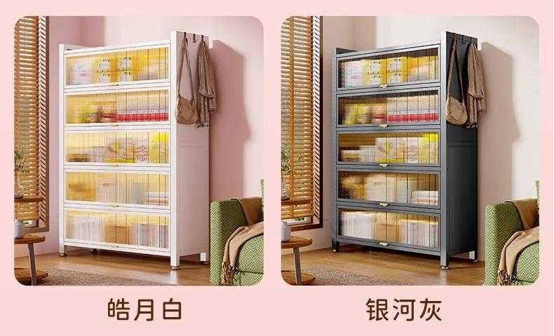 Металлический книжный шкаф Каидия – подъемными дверцами эколого-чистый