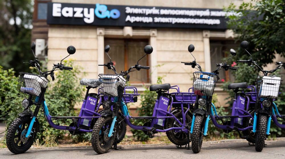 Шымкент: электр велосипедтер аптасына 9900 теңге