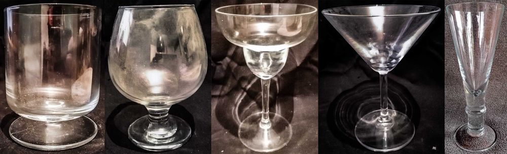 Чаши за коктейл, вино, ракия, шампанско, водка, уиски, горещ шоколад