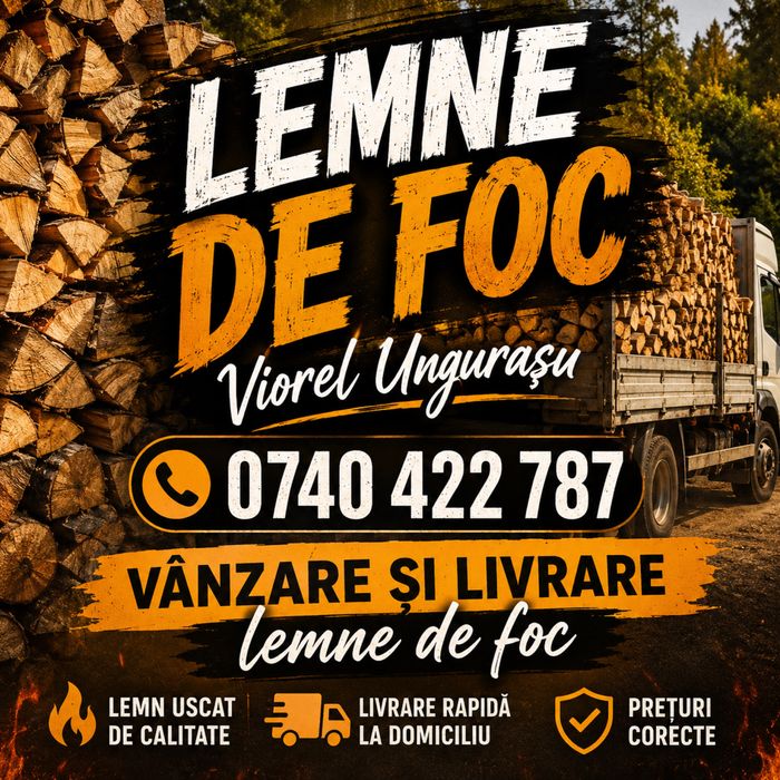Lemne de foc 400 lei