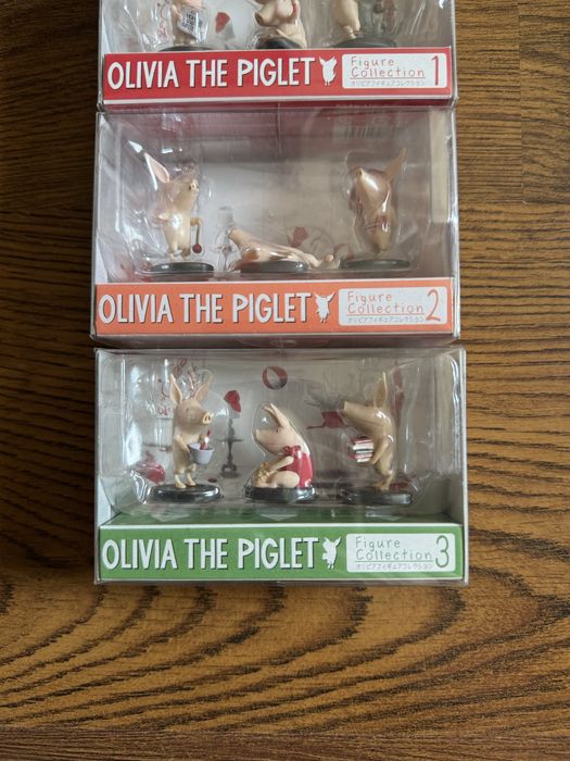 OLIVIA THE PIGLET Figure Collection