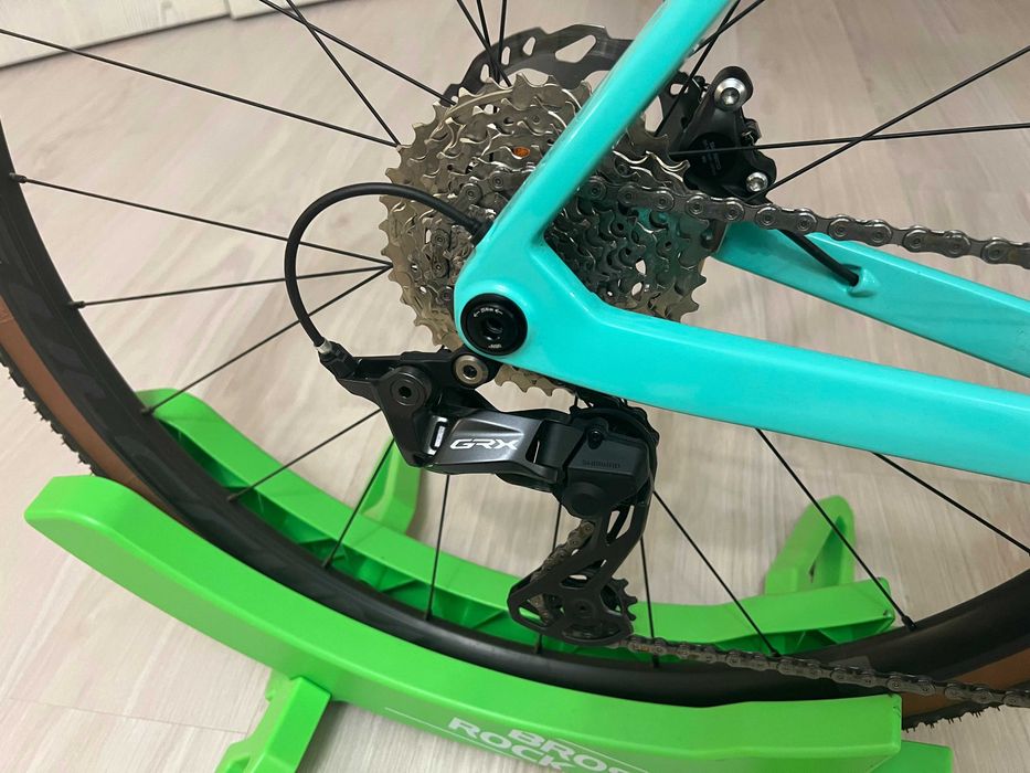 Велосипед Bianchi Impuslo Comp GRX 610 12S 2024, 18.5 дюймов бирюзовый