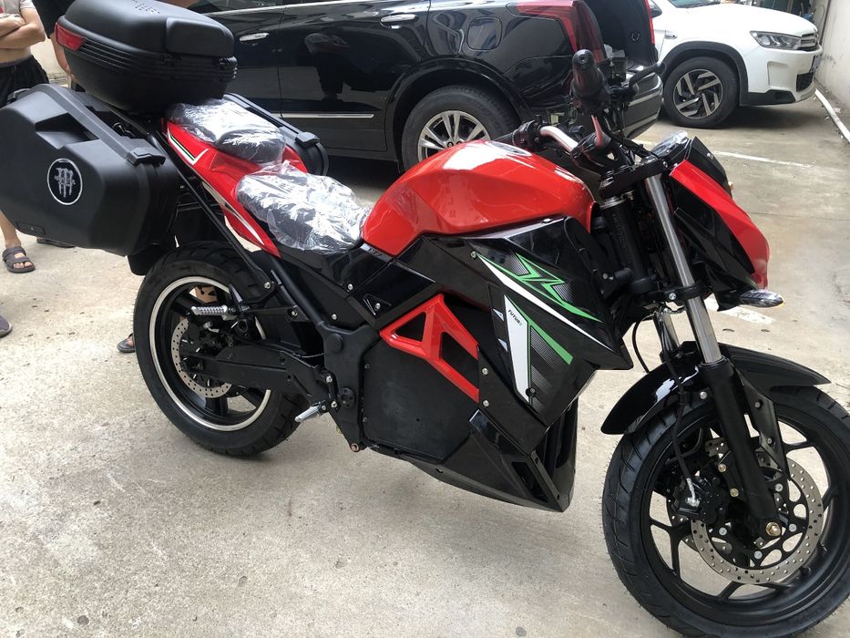 Электробайк электромотоцикл скорость 120, запас 100