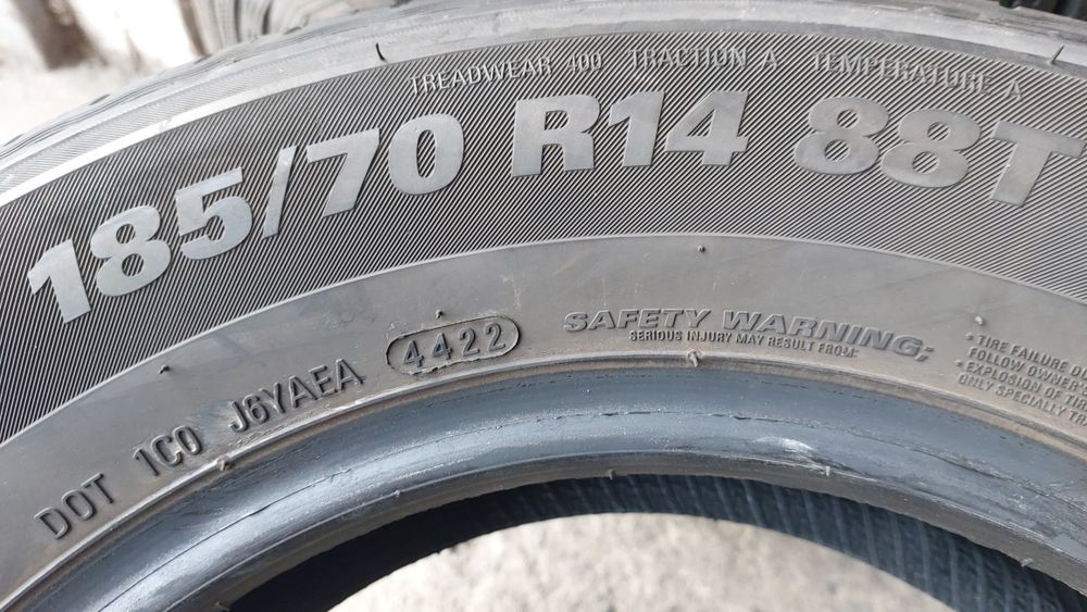 Летни гуми 185/70/14 Kumho Ecowing 4 броя
