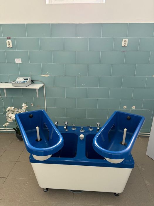 Băi galvanice 4 celule – stare foarte bună – echipament fizioterapie