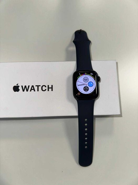 Apple Watch SE Gen 2  | 44 mm Aluminiu  |  Stare excelentă | Factură + Cutie + 4 curele extra