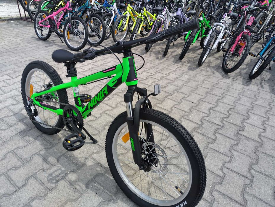 PASSATI Алуминиев велосипед 20" NINJA зелен