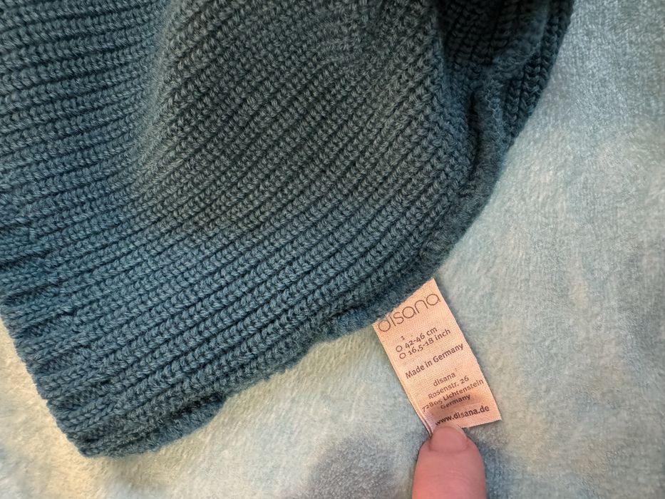 Căciulă disana din lână merinos, elastică. 42-46 cm