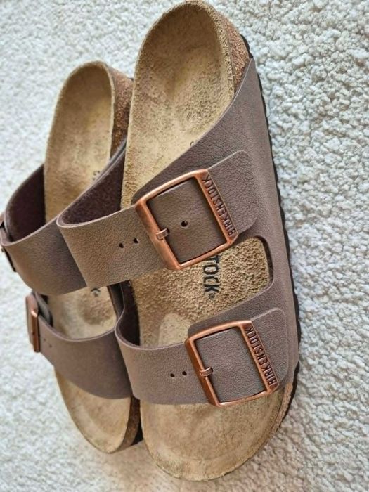 Дамски  нови чехли BIRKENSTOCK   Чехли 'Arizona' в цвят Мока.Номер 40