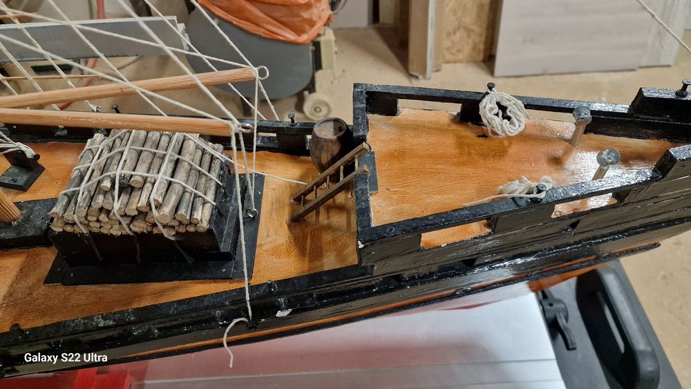 Макет на товарен кораб