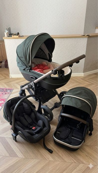 Коляска 3 в 1 Luxmom