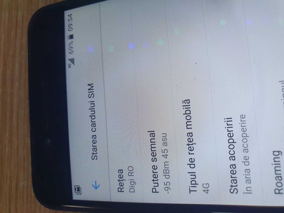 Telefon smartphone ZTE Blade A612 4G Android 7 16Gb necodat impecabil