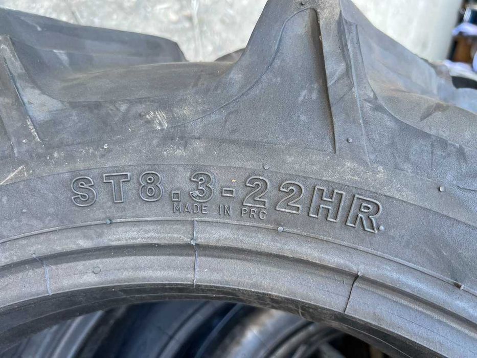 Anvelope 8 pliuri 8.3-22 cu camera marca ROADMILE pt tractor japonez