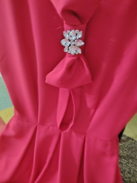 Rochie roșie de craciun mărime S