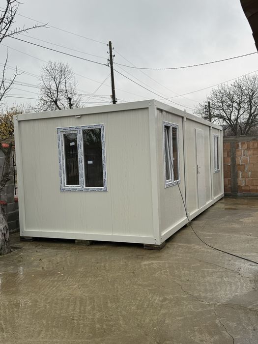 Складов контейнер Павилион за живеене Фургон Наличности