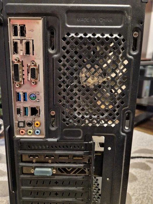 PC Intel I5-6600k 3.5GHz RX580 4GB 16GB RAM 500GB SSD Windows 10 Ready