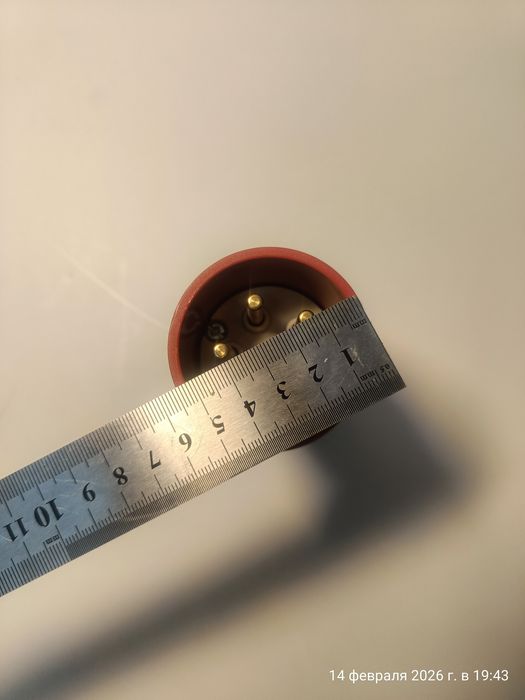 Вилка штекер PCE 16A 5P 400V