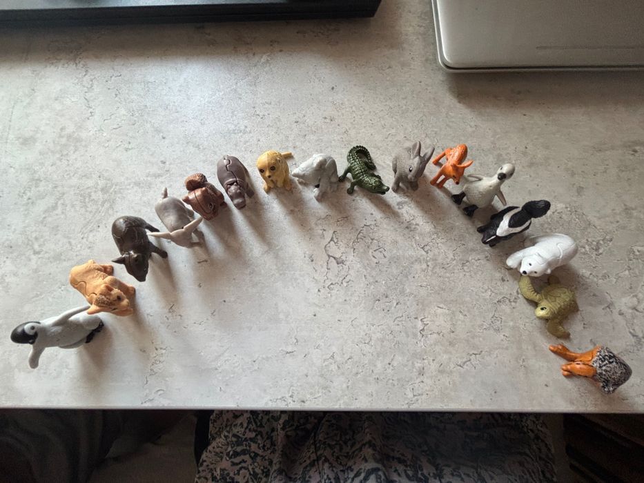 Киндер игрушки полная коллекция зверей Natoons