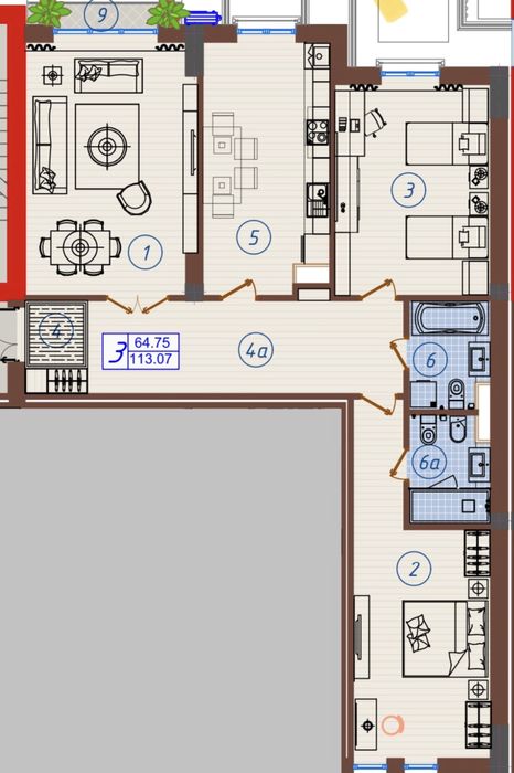 Продается квартира в ЖК «ДАРХАН»