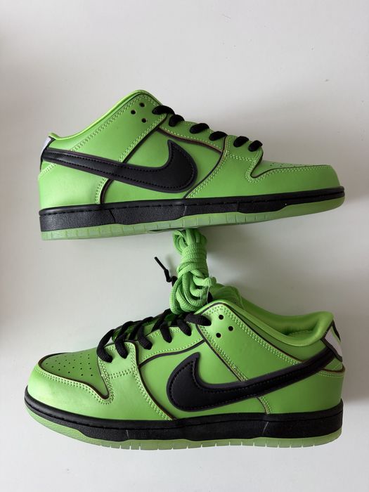 Nike SB Dunk Low - The Powerpuff Girls Buttercup