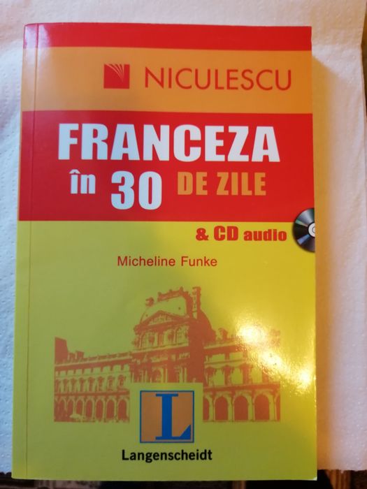 Vând cartea Franceza în 30 de zile. Preț negociabil.