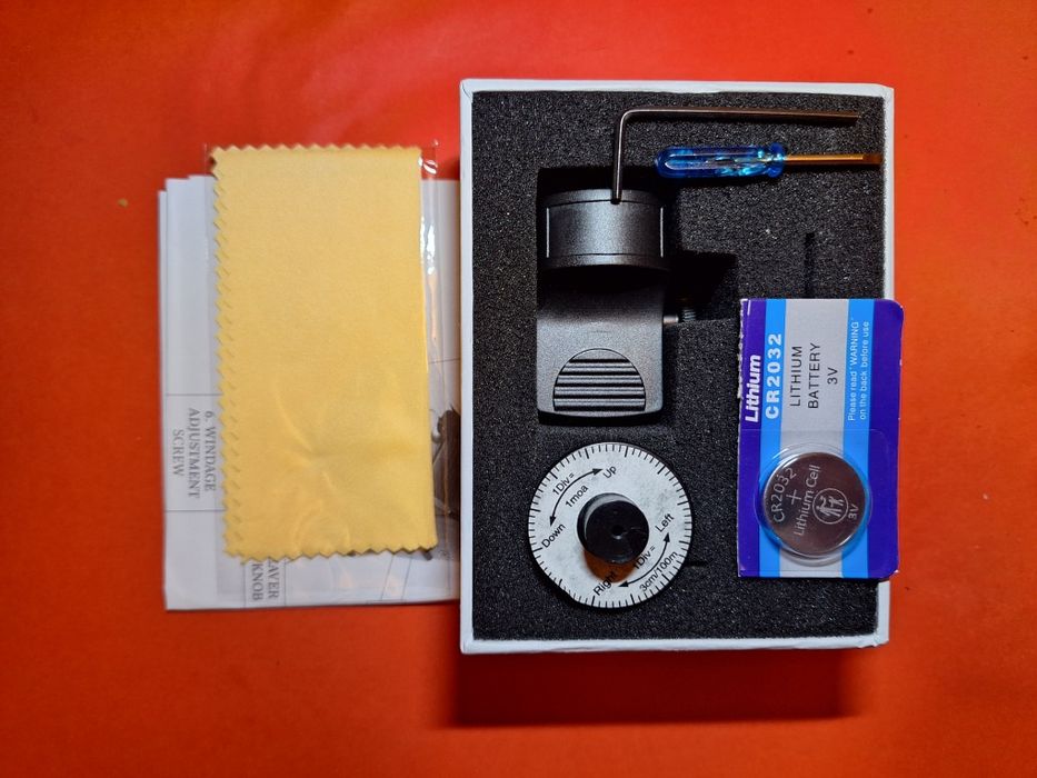 Лазерен прицел (бързомер) за пистолет, въздушна пушка и еърсофт оръжия