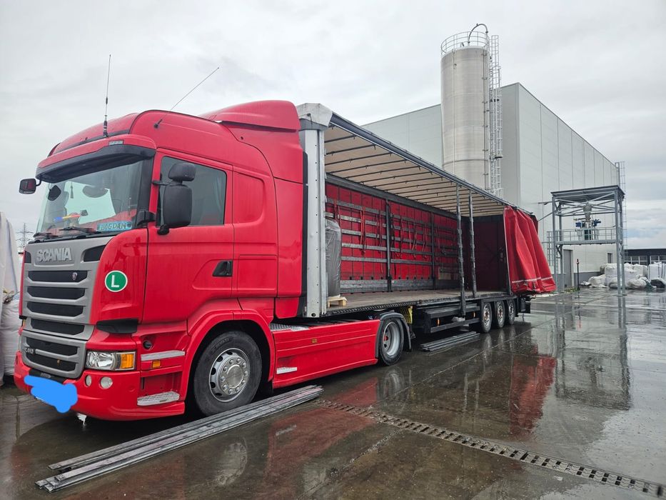 Ansamblu articulat, Scania R410 2016 Euro 6 + Schmitz Varios 2015