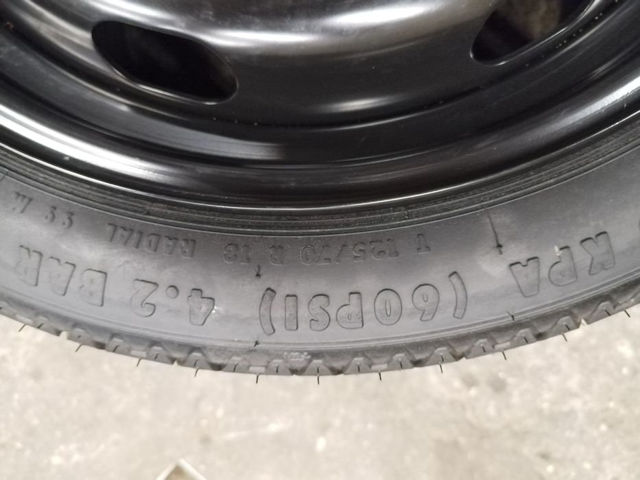 18" Шкода Фолксваген Сеат Ауди 5x112 Резервна Гума Патерица