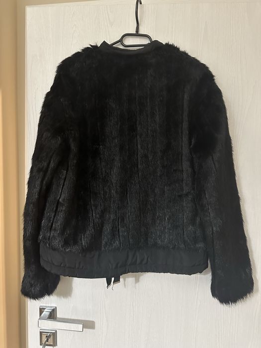 Късо яке с косъм Zara