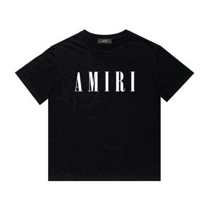 Tricou Amiri Negru/Alb