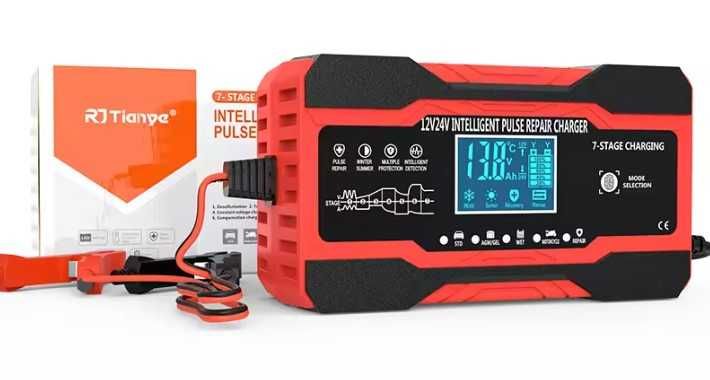 Зарядное устройство для аккумулятора RJ-C121001A 12V-10A/24V-5A