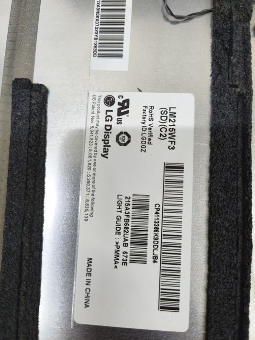 Дисплей на imac 2011