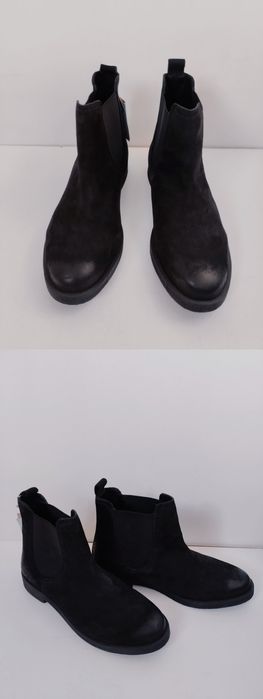 Нови Zign и Zara Дамски Боти Естествена Кожа Номер 37