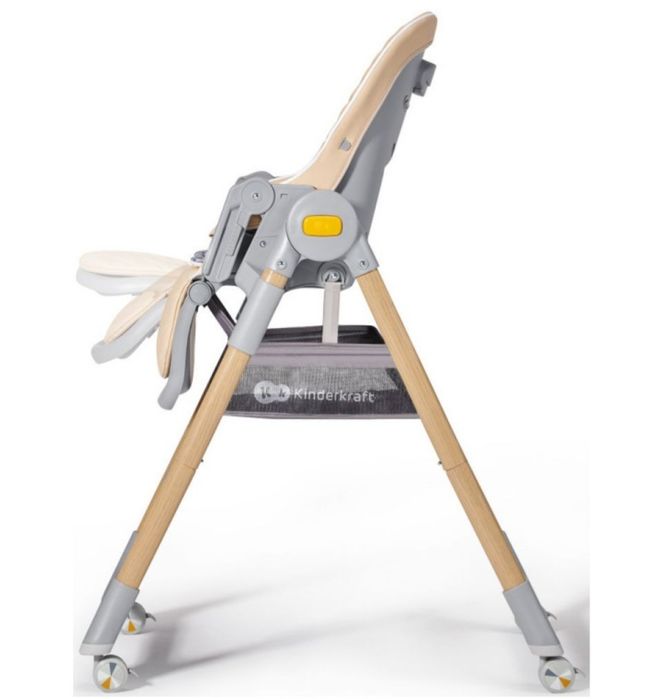 Столче за хранене KinderKraft - Lastree, дървесно